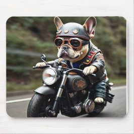 Alfombrilla De Ratón "Frenchie", una motocicleta de territorio francés