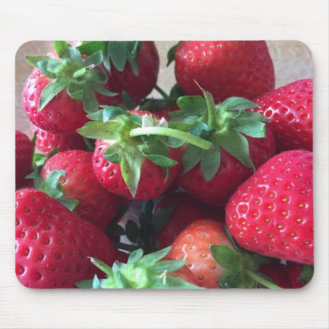 Alfombrilla De Ratón Fresas Dulces (Frente)