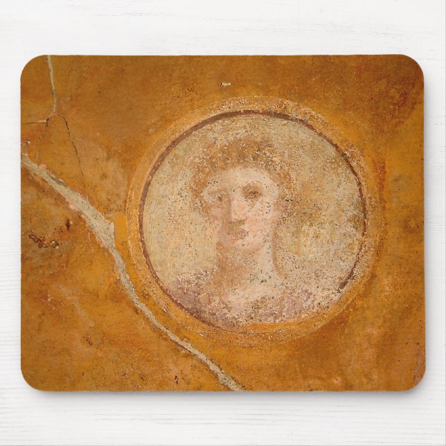 Alfombrilla De Ratón Fresco romano Pompeya Mousepad (Frente)
