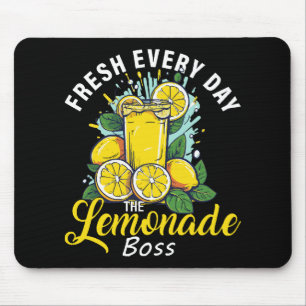 Alfombrilla De Ratón Fresco Todos los Días El Jefe de Limonada
