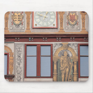 Alfombrilla De Ratón Frescos del Edificio del Casco Antiguo