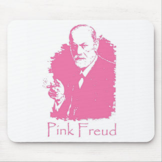 Alfombrilla De Ratón Freud rosado Mousepad