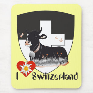 Alfombrilla De Ratón Friburgo Schweiz Suisse Mauspad