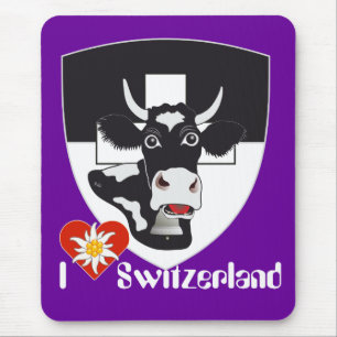 Alfombrilla De Ratón Friburgo Schweiz Suisse Mauspad
