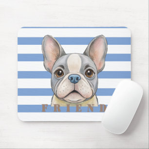Alfombrilla De Ratón Friend Bulldog