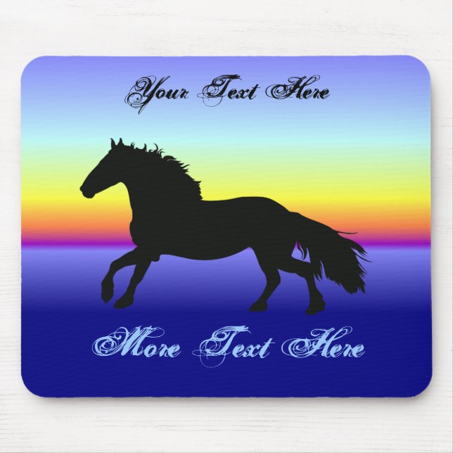 Alfombrilla De Ratón Friesian Mousepad (Frente)
