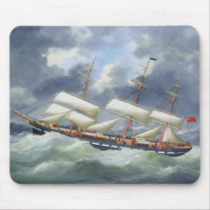 Alfombrilla De Ratón Frigate Training ship Atalanta 1885