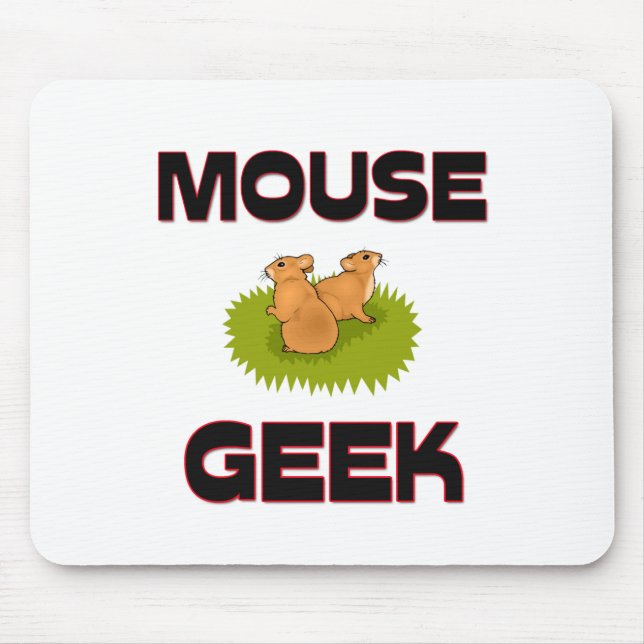 Alfombrilla De Ratón Friki del ratón (Frente)