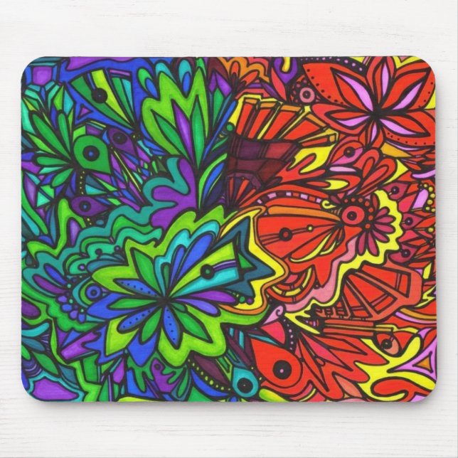 Alfombrilla De Ratón Frío en Mousepad caliente (Frente)