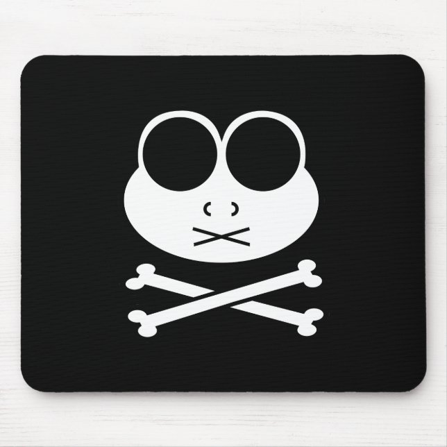 Alfombrilla De Ratón Frog Cross Bone (Frente)