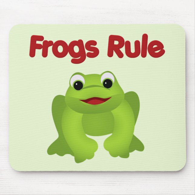 Alfombrilla De Ratón Frog Mousepad (Frente)
