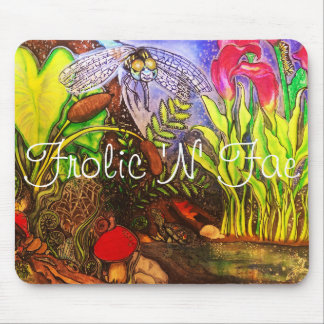 Alfombrilla De Ratón Frolic n Fae, obra de arte original "By The Pond"