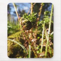 Fronda Mousepad del helecho