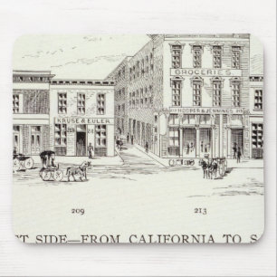 Alfombrilla De Ratón Front West Side California y Sacramento