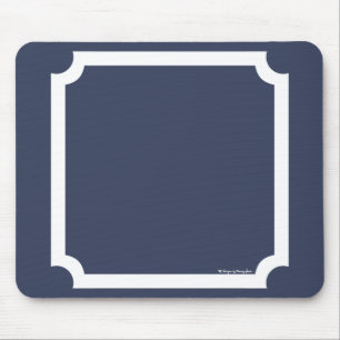 Alfombrilla De Ratón Frontera clásica Mousepad en marina de guerra