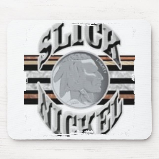 Alfombrilla De Ratón Frontera desigual Mousepad (Frente)