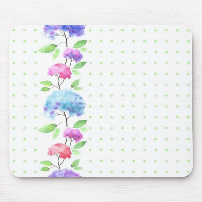 Alfombrilla De Ratón Frontera inconsútil vertical del modelo de la (Frente)