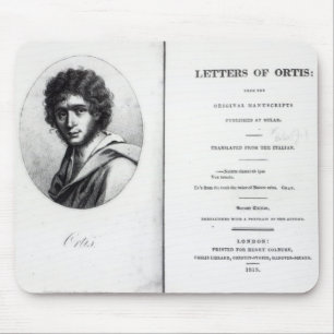 Alfombrilla De Ratón Frontispiece 'a las letras de Ortis