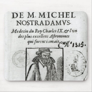 Alfombrilla De Ratón Frontispiece a 'Les Propheties de M. Miguel