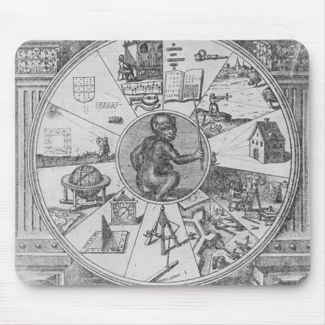 Alfombrilla De Ratón Frontispiece a Utriusque de Roberto Fludd (Frente)