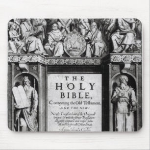 Alfombrilla De Ratón Frontispiece 'al Bible santo