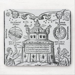 Alfombrilla De Ratón Frontispiece 'al castillo de Knowledge
