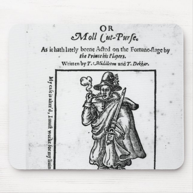 Alfombrilla De Ratón Frontispiece 'al rugido Girle (Frente)