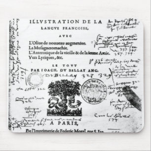 Alfombrilla De Ratón Frontispiece de la 'defensa y ilustracion del La