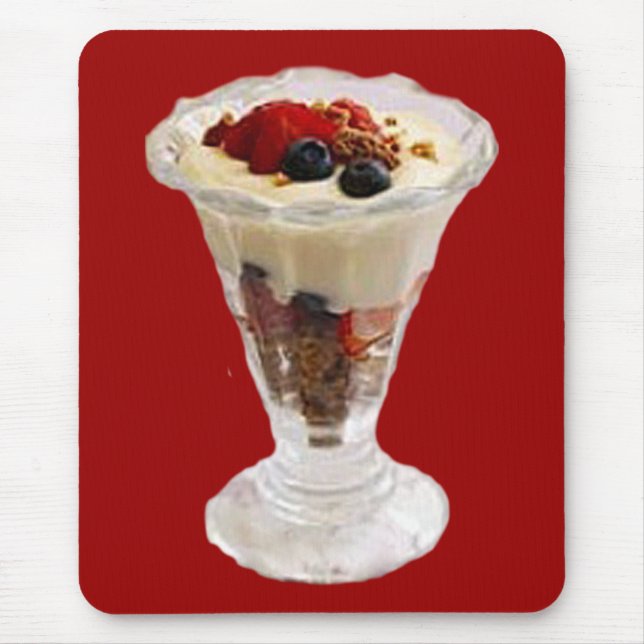 Alfombrilla De Ratón Fruity Italian Sundae (Frente)