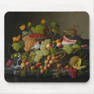 Alfombrilla De Ratón Fruta abundante, 1858 (aceite en lona)