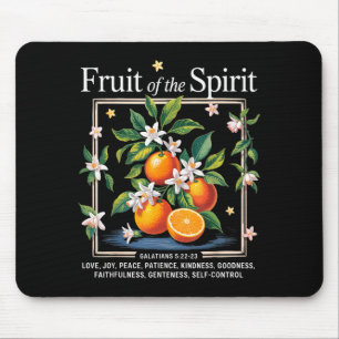 Alfombrilla De Ratón Fruta Cristiana De La Naranja De Fruta De La Vendi