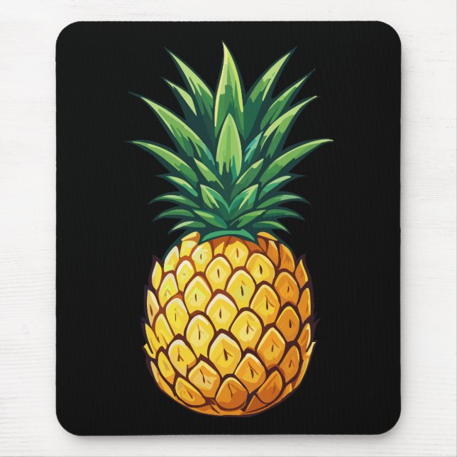 Alfombrilla De Ratón Fruta de piña (Frente)