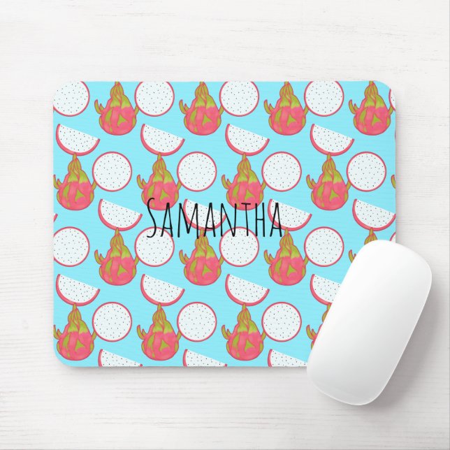 Alfombrilla De Ratón Fruta del dragón (Con ratón)