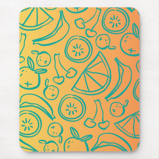 Alfombrilla De Ratón Frutas (Frente)