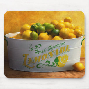 Alfombrilla De Ratón Frutas - Limones - Cuando la vida te da limones