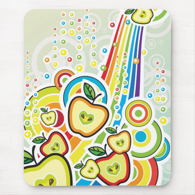 Alfombrilla De Ratón Frutas - Mousepad (Frente)