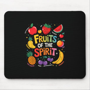 Alfombrilla De Ratón Fruto del Espíritu Fruta Colorido Verano Vacacione