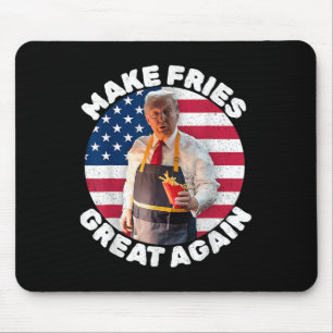 Alfombrilla De Ratón Fry francesa Donald Trump 2024 - Hacer Fries Franc