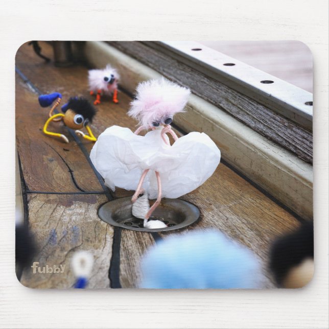 Alfombrilla De Ratón Fubby poppetje als Marilyn Monroe verkleed. (Frente)