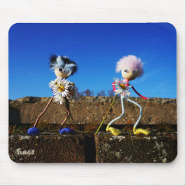 Alfombrilla De Ratón Fubby's die elkaars Valentijn zijn.