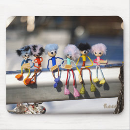 Alfombrilla De Ratón Fubby's op giek in 'Manhatten' poster.