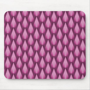 Alfombrilla De Ratón Fuchsia Dazzling Raindrop Mousepad
