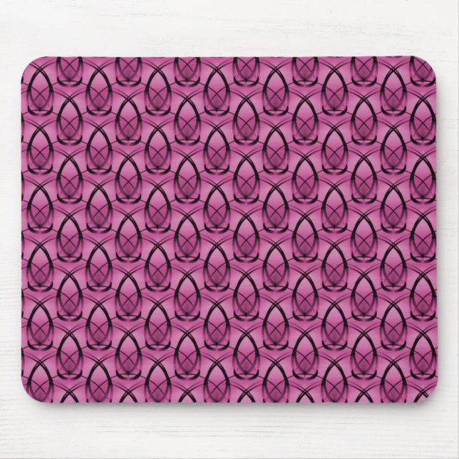 Alfombrilla De Ratón Fuchsia Fashion Forward Mousepad (Frente)