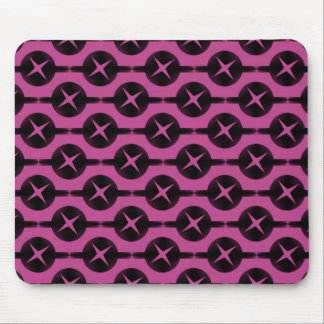 Alfombrilla De Ratón Fuchsia Poco frecuentes Círculos Mousepad