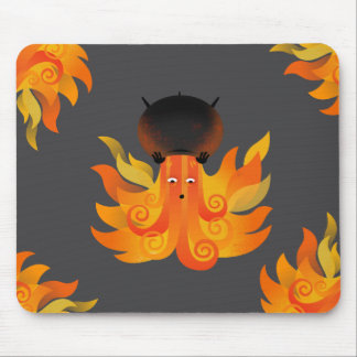 Alfombrilla De Ratón fuego