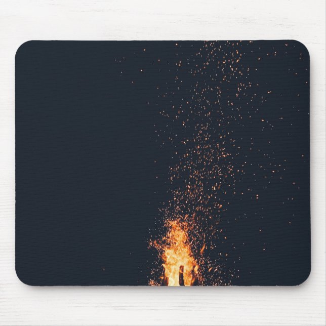 Alfombrilla De Ratón fuego (Frente)