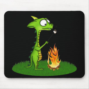Alfombrilla De Ratón Fuego de dragón