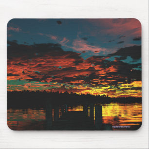 Alfombrilla De Ratón Fuego en Sky Mousepad