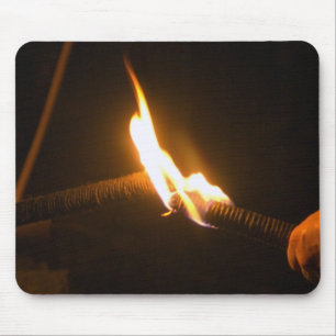 Alfombrilla De Ratón Fuego Mousepad