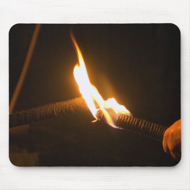 Alfombrilla De Ratón Fuego Mousepad (Frente)